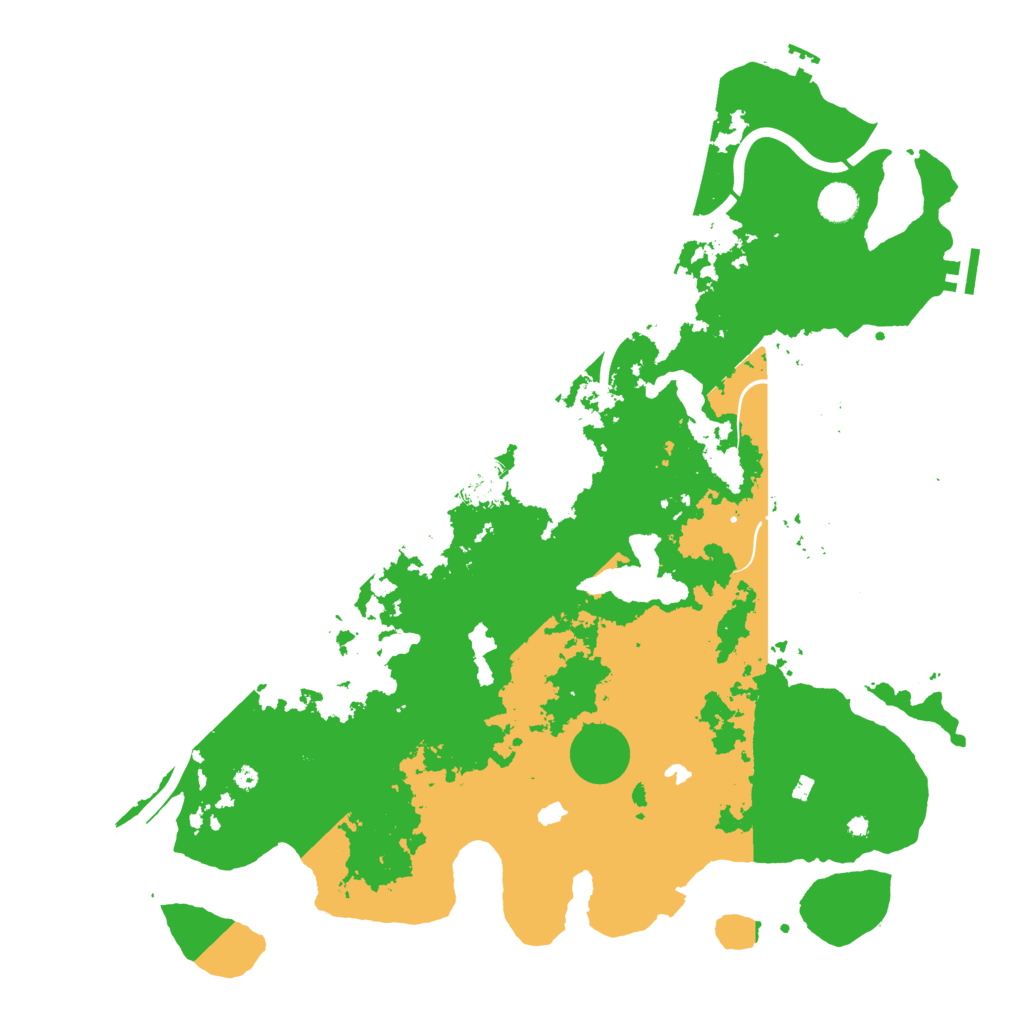 Biome Rust Map: Procedural Map, Size: 4500, Seed: 306973577