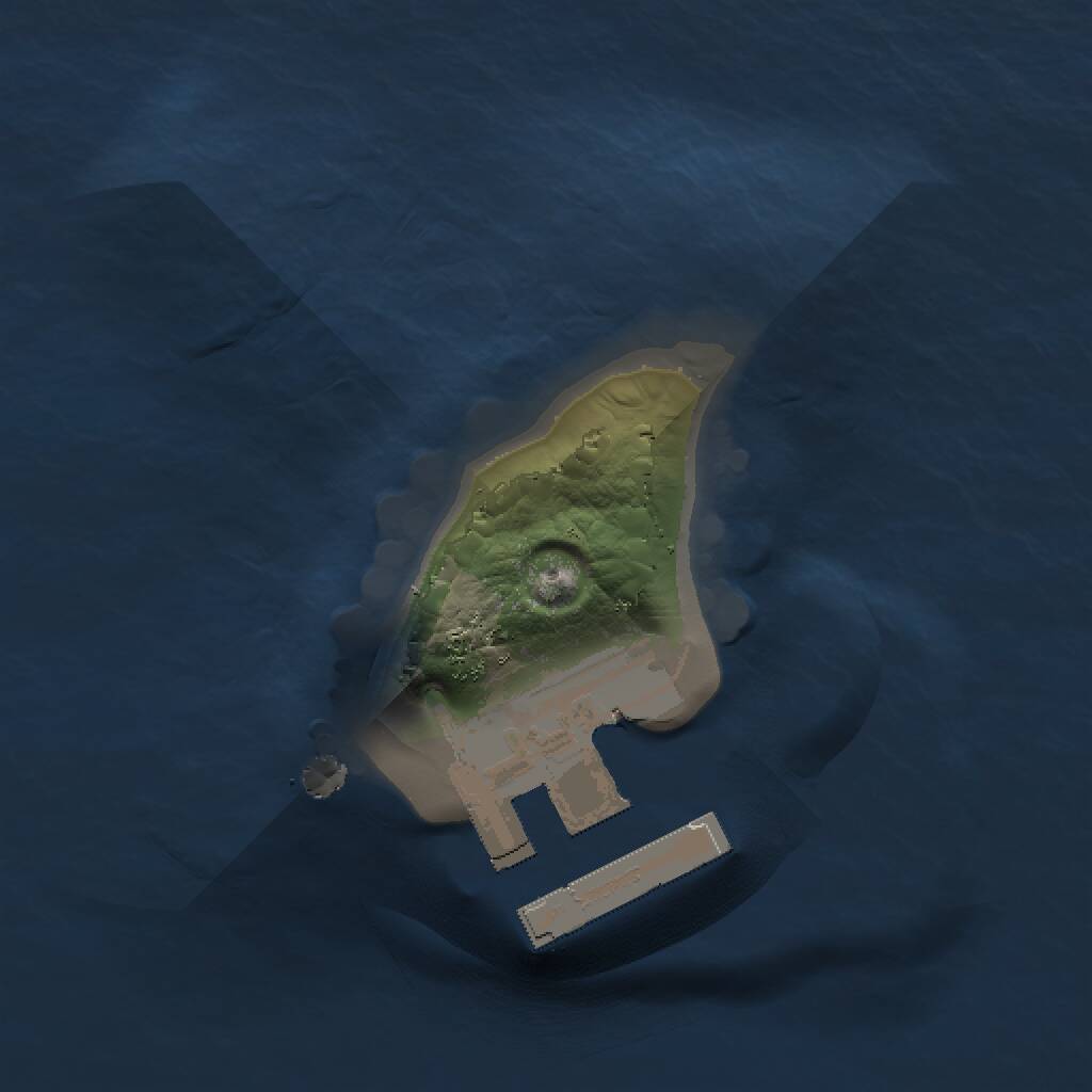 Rust Map: Procedural Map, Size: 1000, Seed: 514401263, 2 Monuments