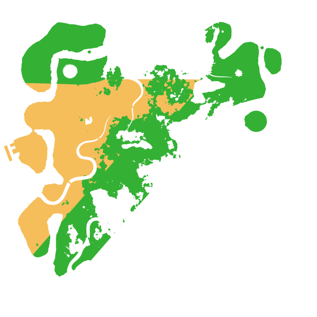 Biome Rust Map: Procedural Map, Size: 4000, Seed: 11787422