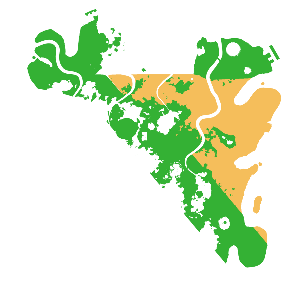 Biome Rust Map: Procedural Map, Size: 3750, Seed: 1285390101