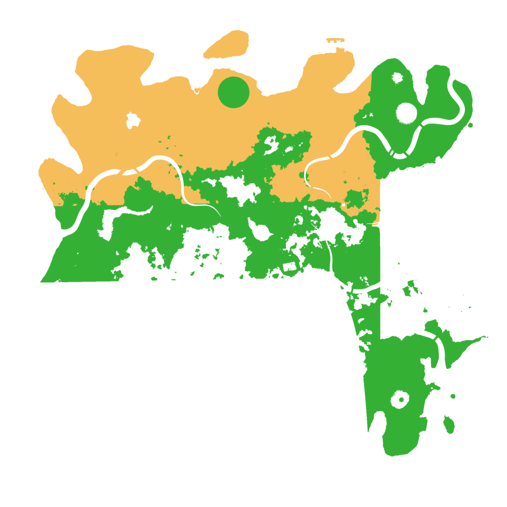 Biome Rust Map: Procedural Map, Size: 4250, Seed: 399861630
