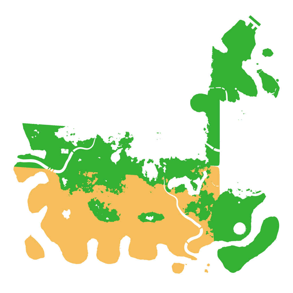 Biome Rust Map: Procedural Map, Size: 4250, Seed: 2129844187