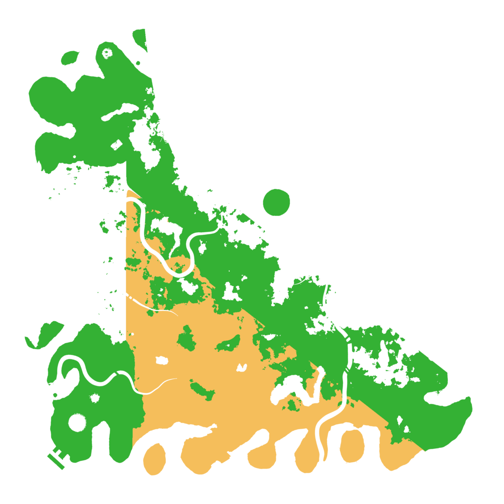 Biome Rust Map: Procedural Map, Size: 5000, Seed: 5656