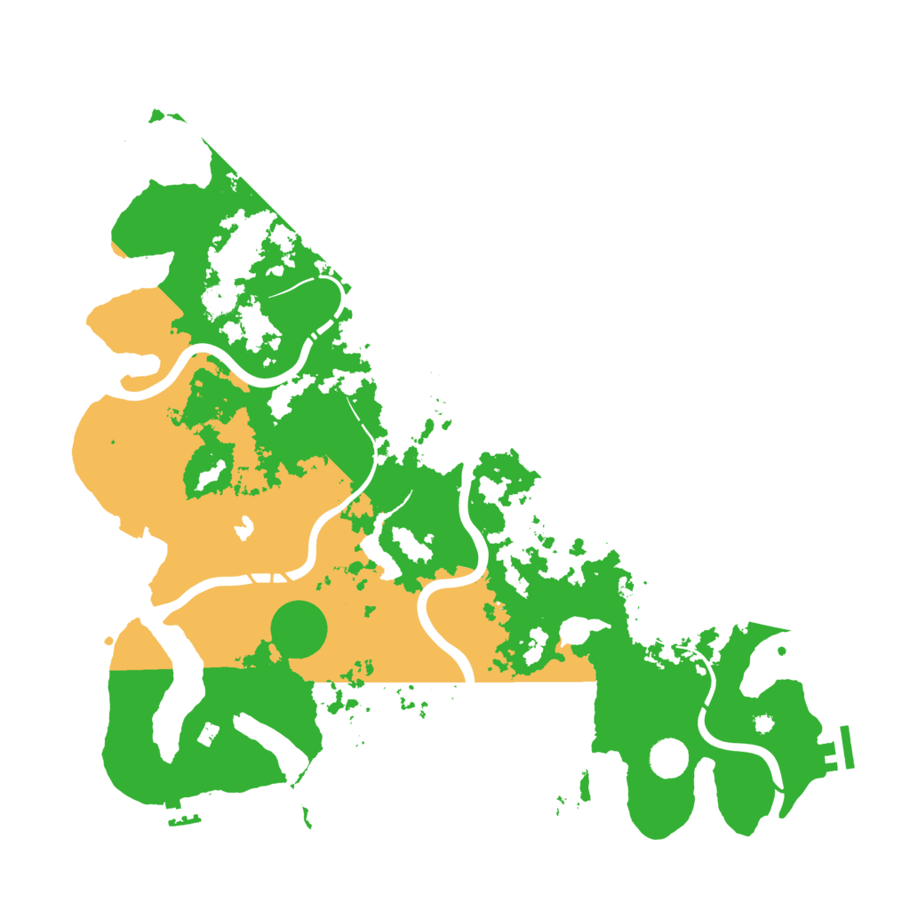 Biome Rust Map: Procedural Map, Size: 4250, Seed: 20072009