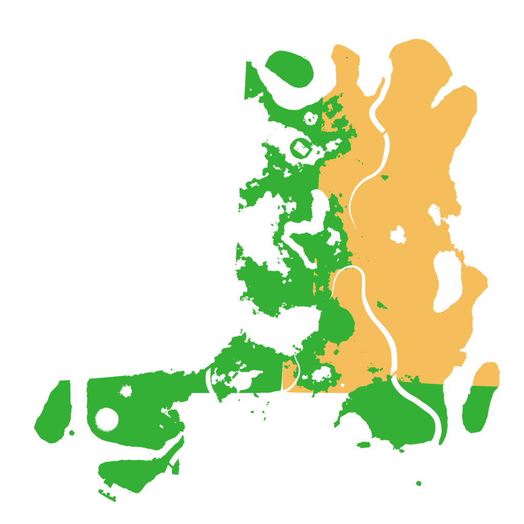 Biome Rust Map: Procedural Map, Size: 4000, Seed: 2048782316