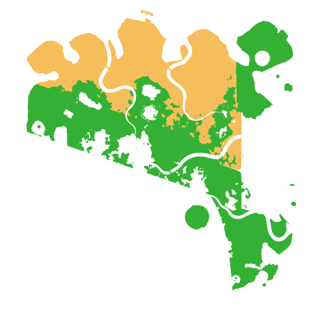 Biome Rust Map: Procedural Map, Size: 3750, Seed: 1996811220