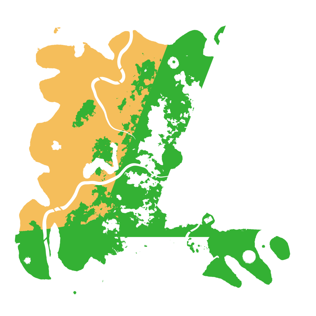 Biome Rust Map: Procedural Map, Size: 4250, Seed: 628270