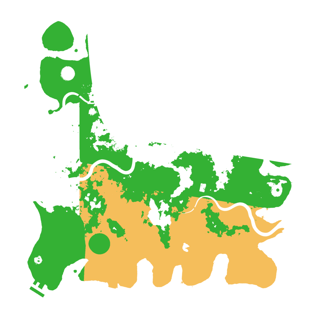 Biome Rust Map: Procedural Map, Size: 4000, Seed: 801741904