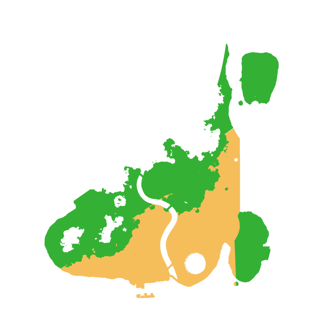 Biome Rust Map: Procedural Map, Size: 2700, Seed: 1758801722