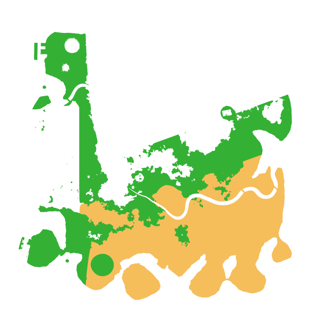 Biome Rust Map: Procedural Map, Size: 3750, Seed: 25092025