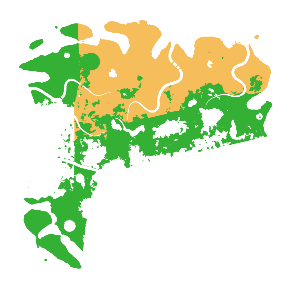 Biome Rust Map: Procedural Map, Size: 4500, Seed: 1313988609