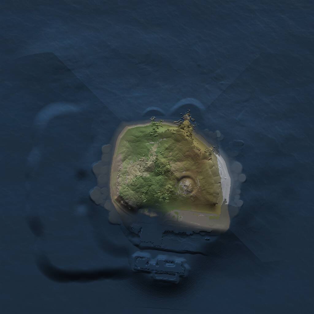 Rust Map: Procedural Map, Size: 1000, Seed: 129374256, 2 Monuments