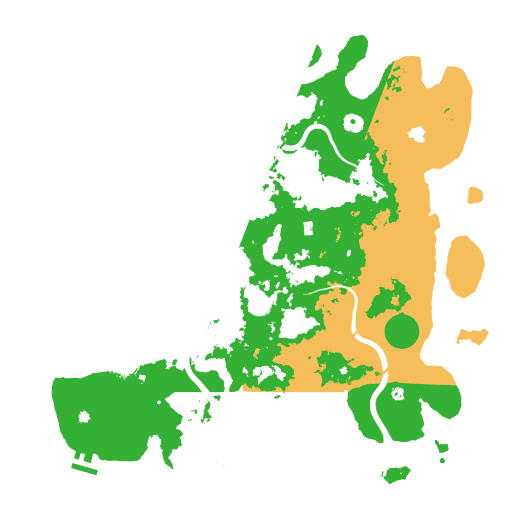 Biome Rust Map: Procedural Map, Size: 4000, Seed: 1365942134