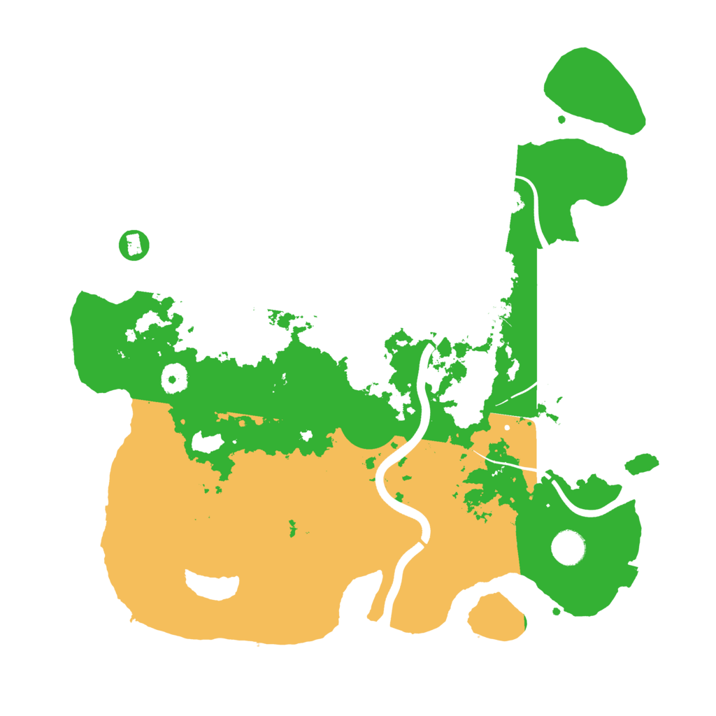 Biome Rust Map: Procedural Map, Size: 3750, Seed: 201885078