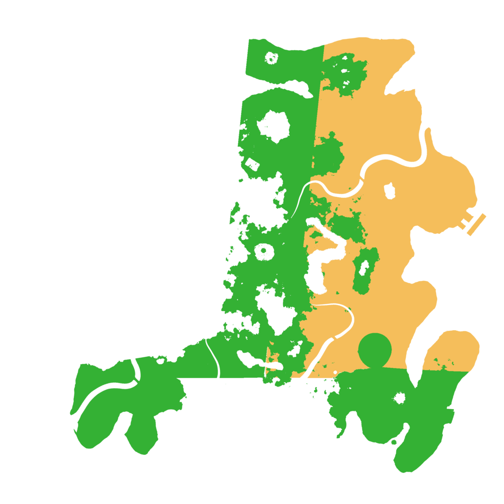 Biome Rust Map: Procedural Map, Size: 4000, Seed: 1470359508