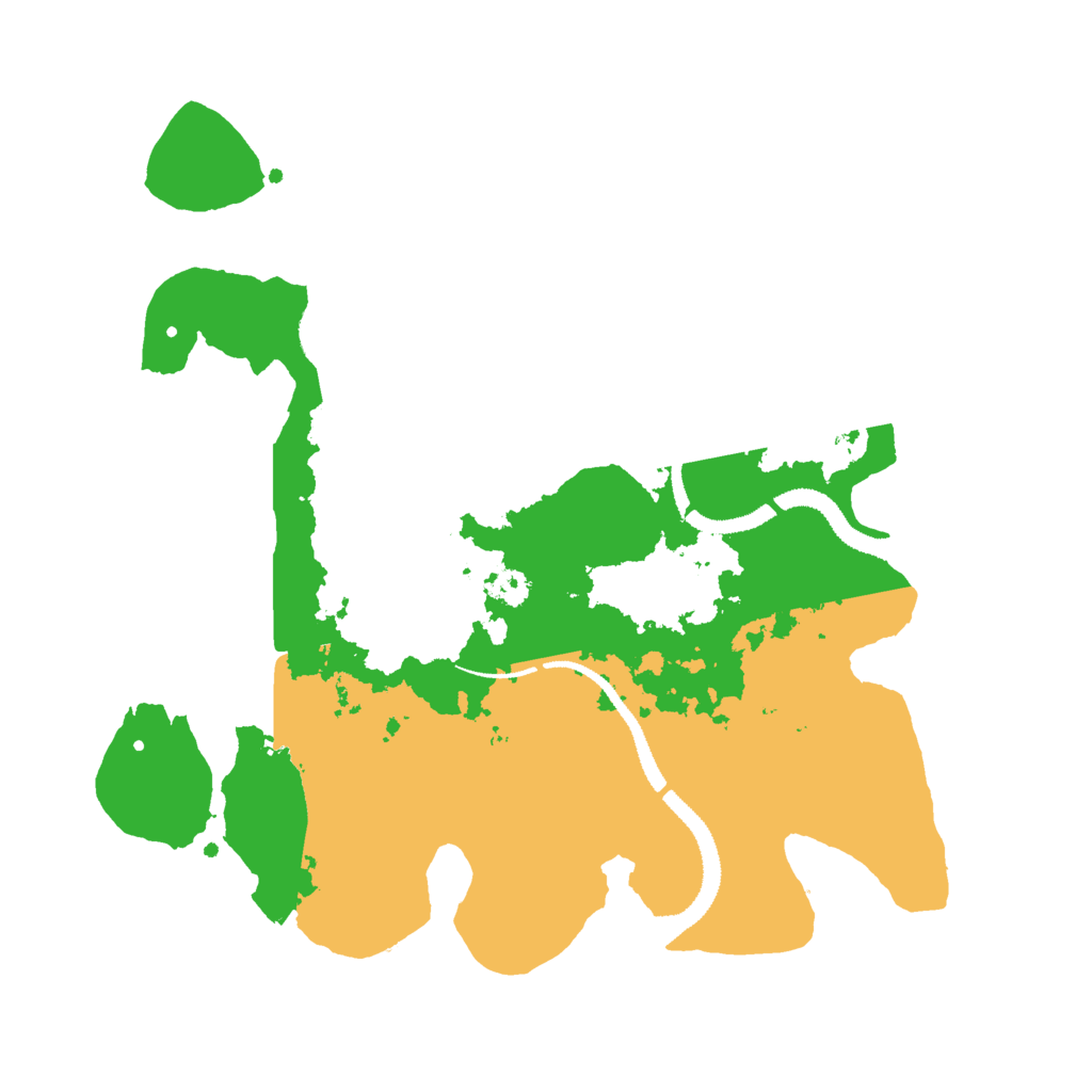 Biome Rust Map: Procedural Map, Size: 3000, Seed: 2007755323