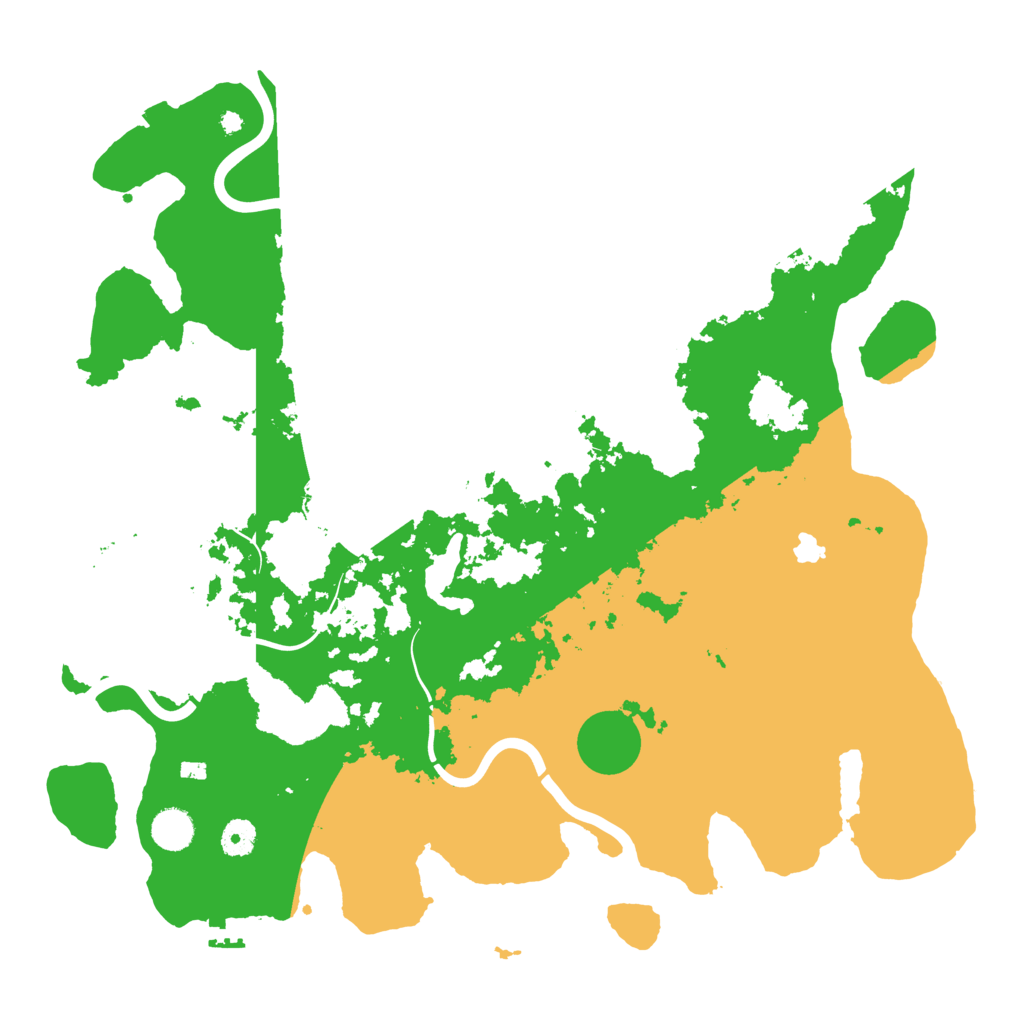 Biome Rust Map: Procedural Map, Size: 4250, Seed: 263784028