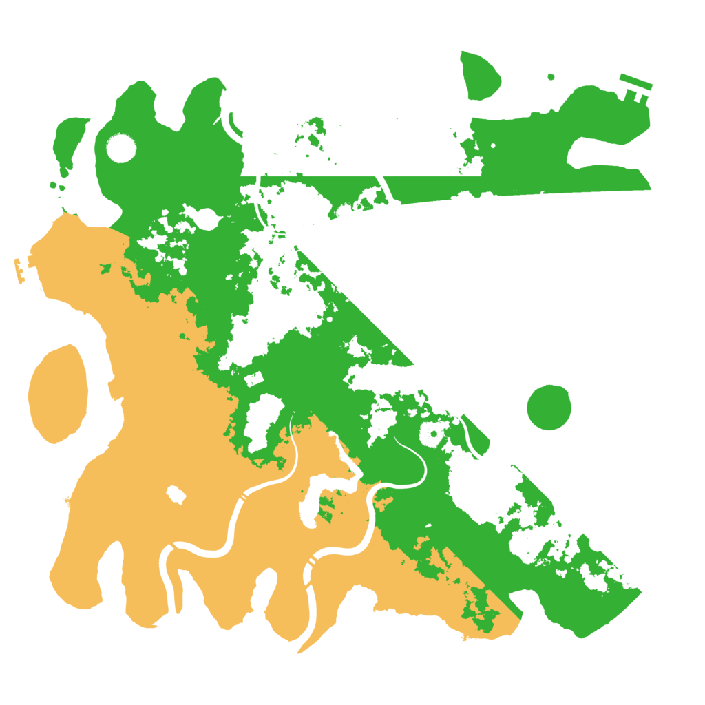 Biome Rust Map: Procedural Map, Size: 4250, Seed: 1144977308