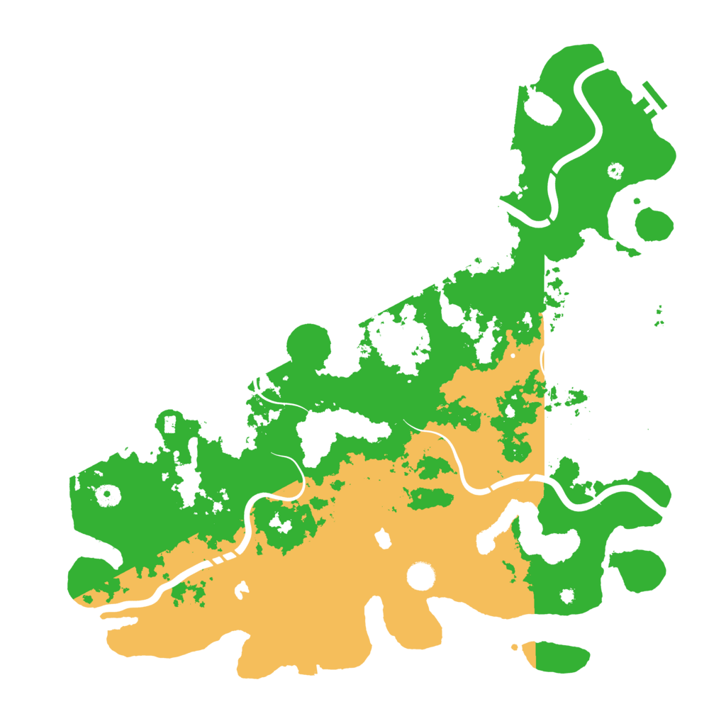 Biome Rust Map: Procedural Map, Size: 4500, Seed: 1774532112