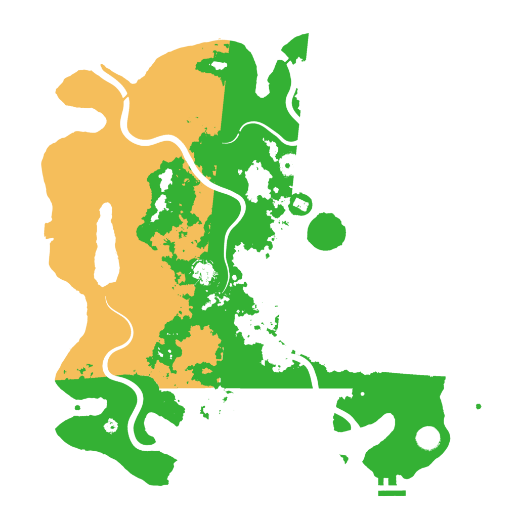 Biome Rust Map: Procedural Map, Size: 3800, Seed: 360184026