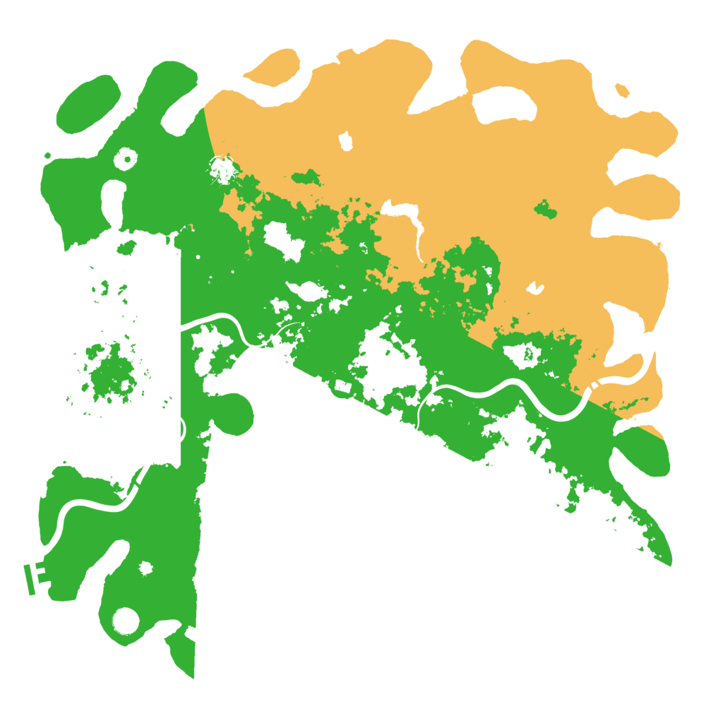 Biome Rust Map: Procedural Map, Size: 4750, Seed: 26092025