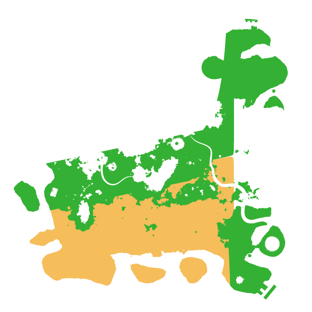 Biome Rust Map: Procedural Map, Size: 3750, Seed: 845693786