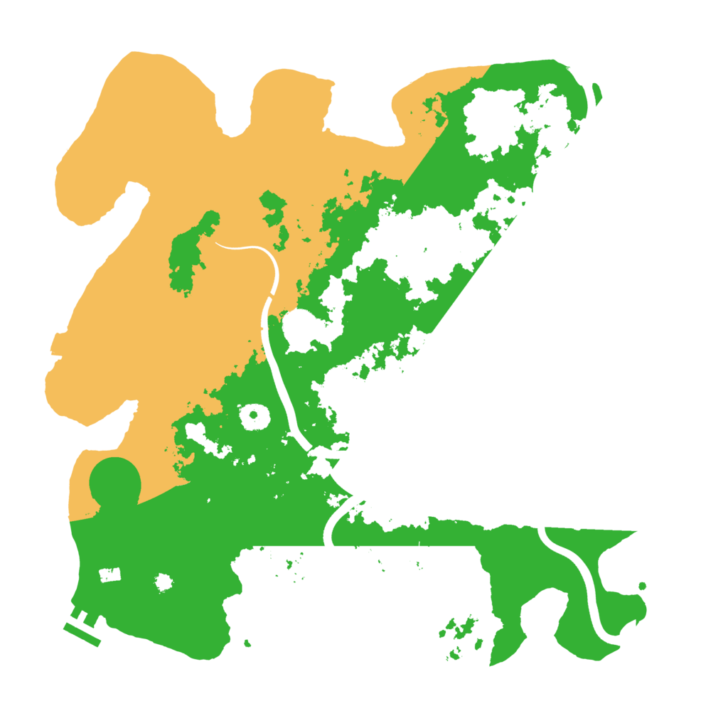 Biome Rust Map: Procedural Map, Size: 3750, Seed: 785161