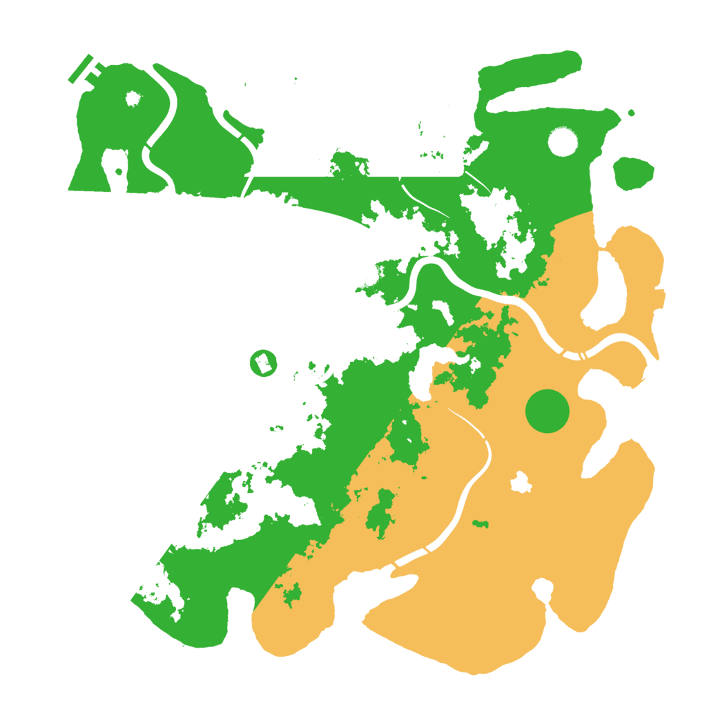 Biome Rust Map: Procedural Map, Size: 4250, Seed: 1796306114