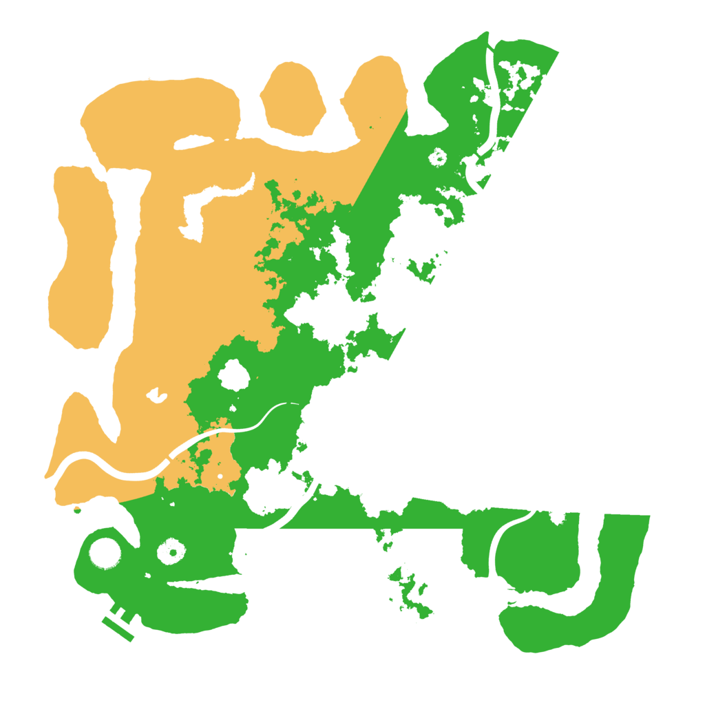 Biome Rust Map: Procedural Map, Size: 4000, Seed: 671063171
