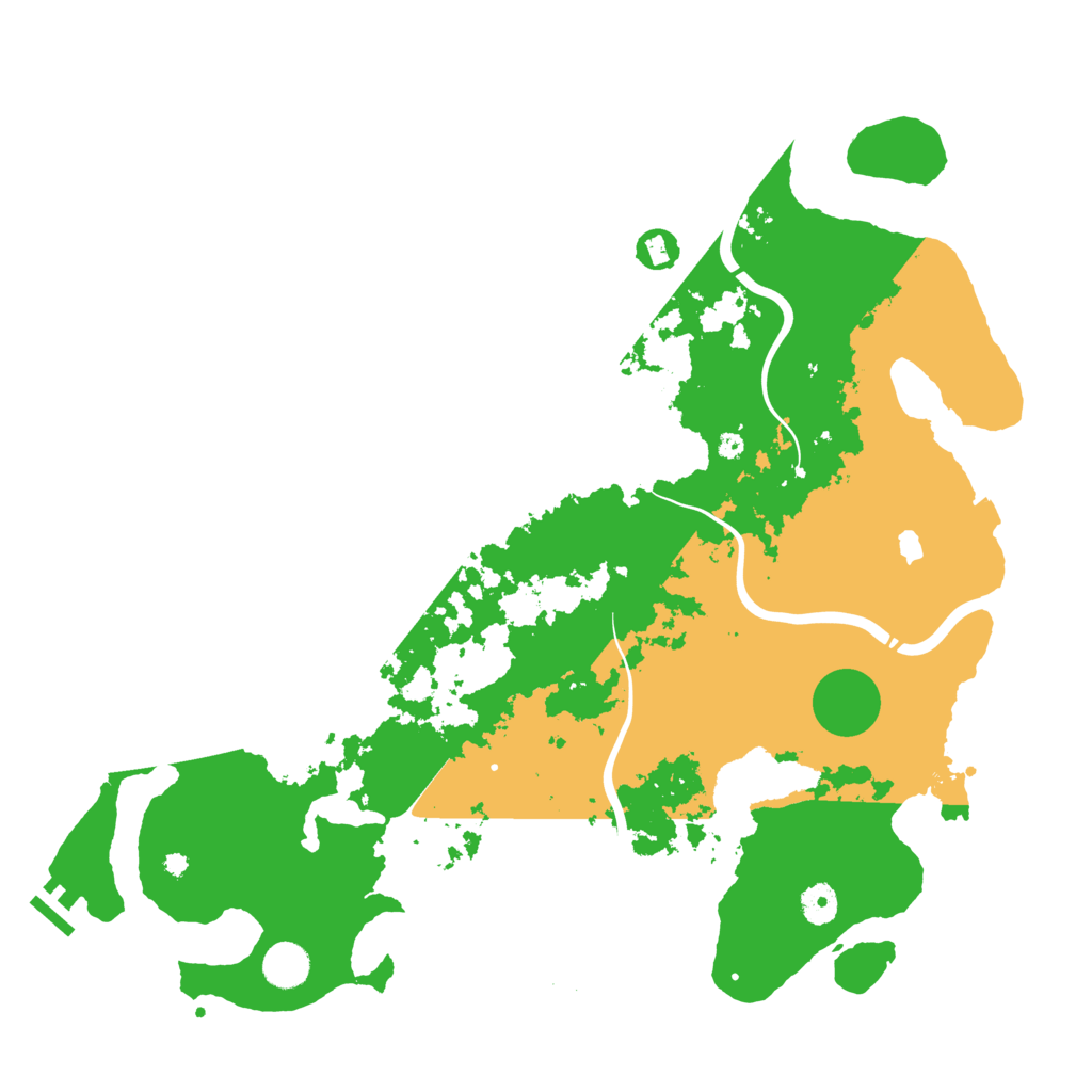 Biome Rust Map: Procedural Map, Size: 4250, Seed: 647734401