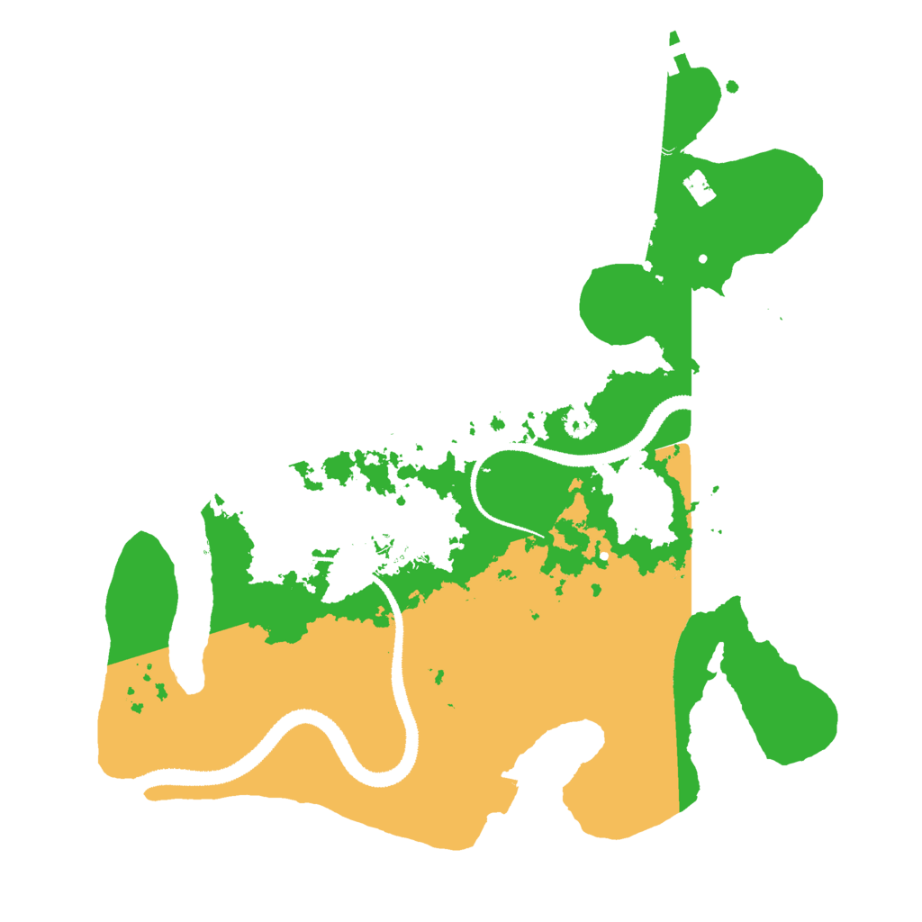 Biome Rust Map: Procedural Map, Size: 3000, Seed: 1733845989