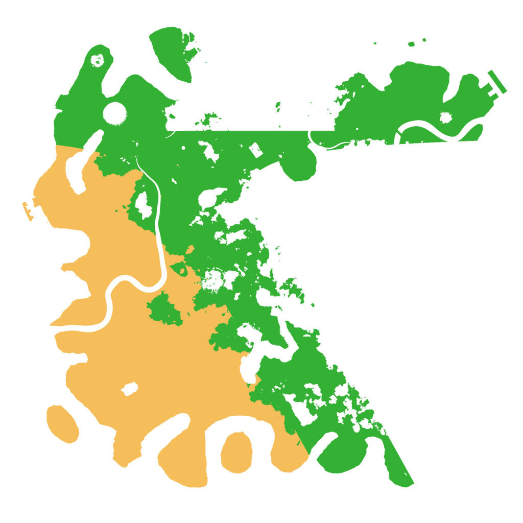 Biome Rust Map: Procedural Map, Size: 4000, Seed: 21573945