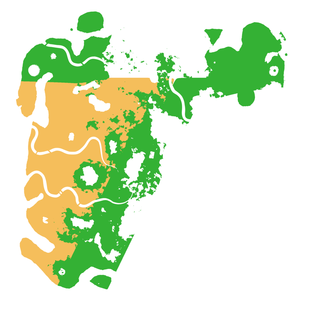Biome Rust Map: Procedural Map, Size: 4800, Seed: 1845853986