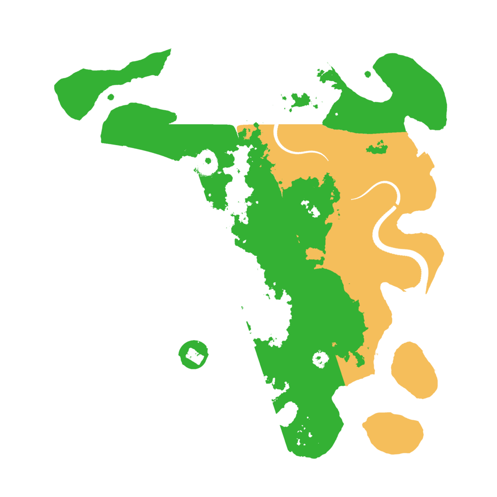 Biome Rust Map: Procedural Map, Size: 3150, Seed: 465609751