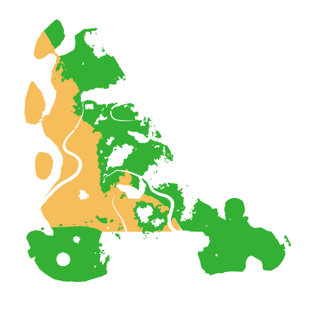 Biome Rust Map: Procedural Map, Size: 4000, Seed: 1253108249