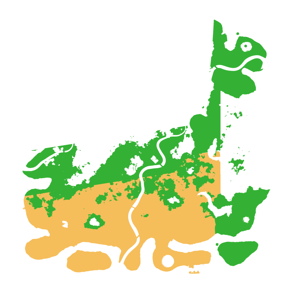 Biome Rust Map: Procedural Map, Size: 4250, Seed: 1397974325