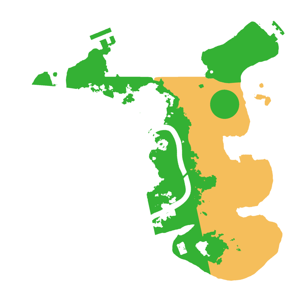 Biome Rust Map: Procedural Map, Size: 2800, Seed: 344366740