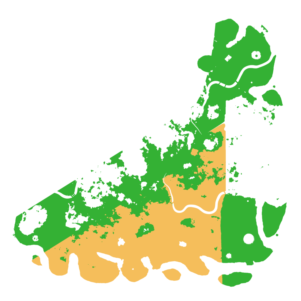 Biome Rust Map: Procedural Map, Size: 5000, Seed: 1273509782