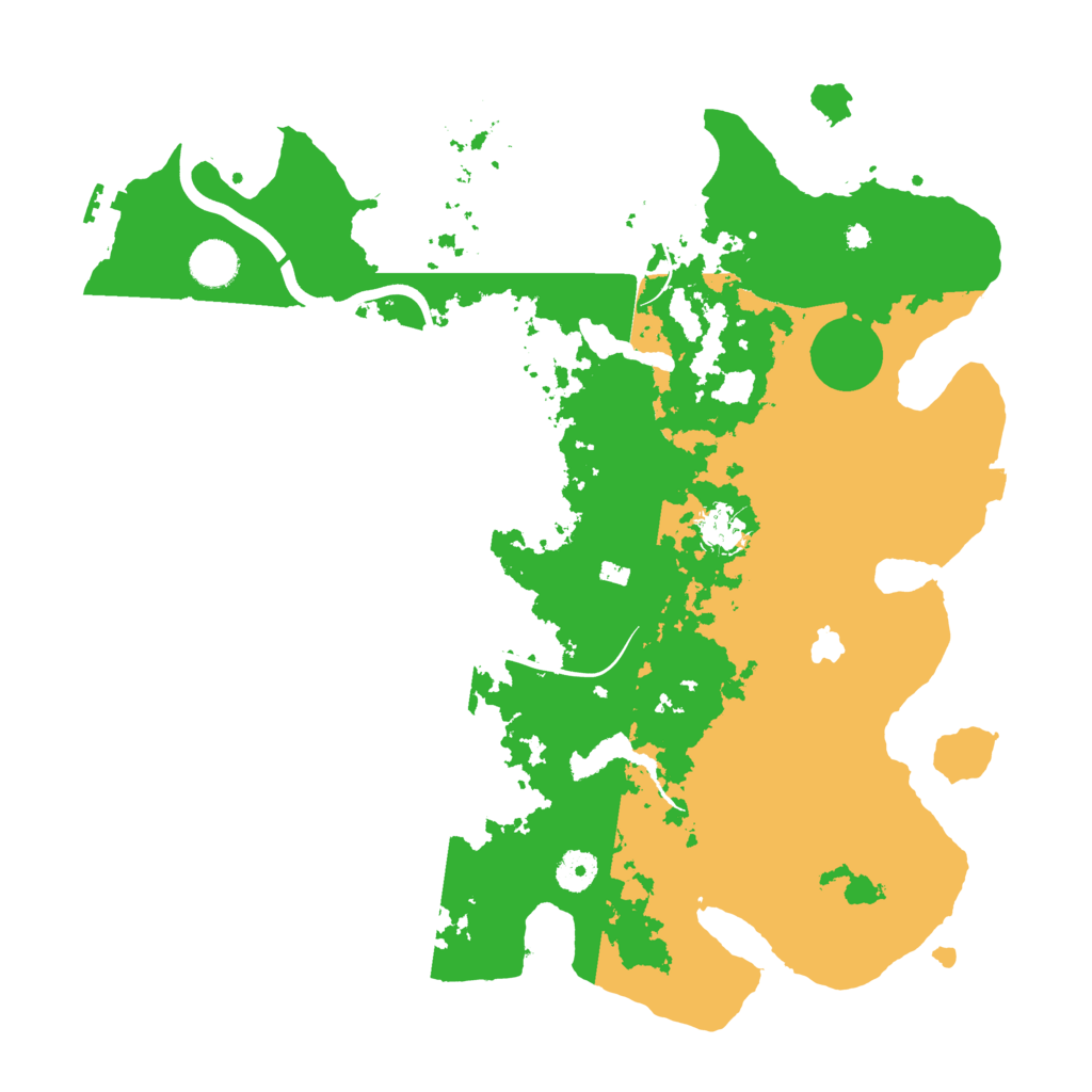 Biome Rust Map: Procedural Map, Size: 4000, Seed: 129187414