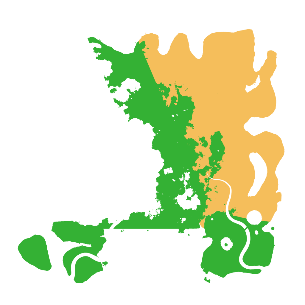 Biome Rust Map: Procedural Map, Size: 3750, Seed: 865947129
