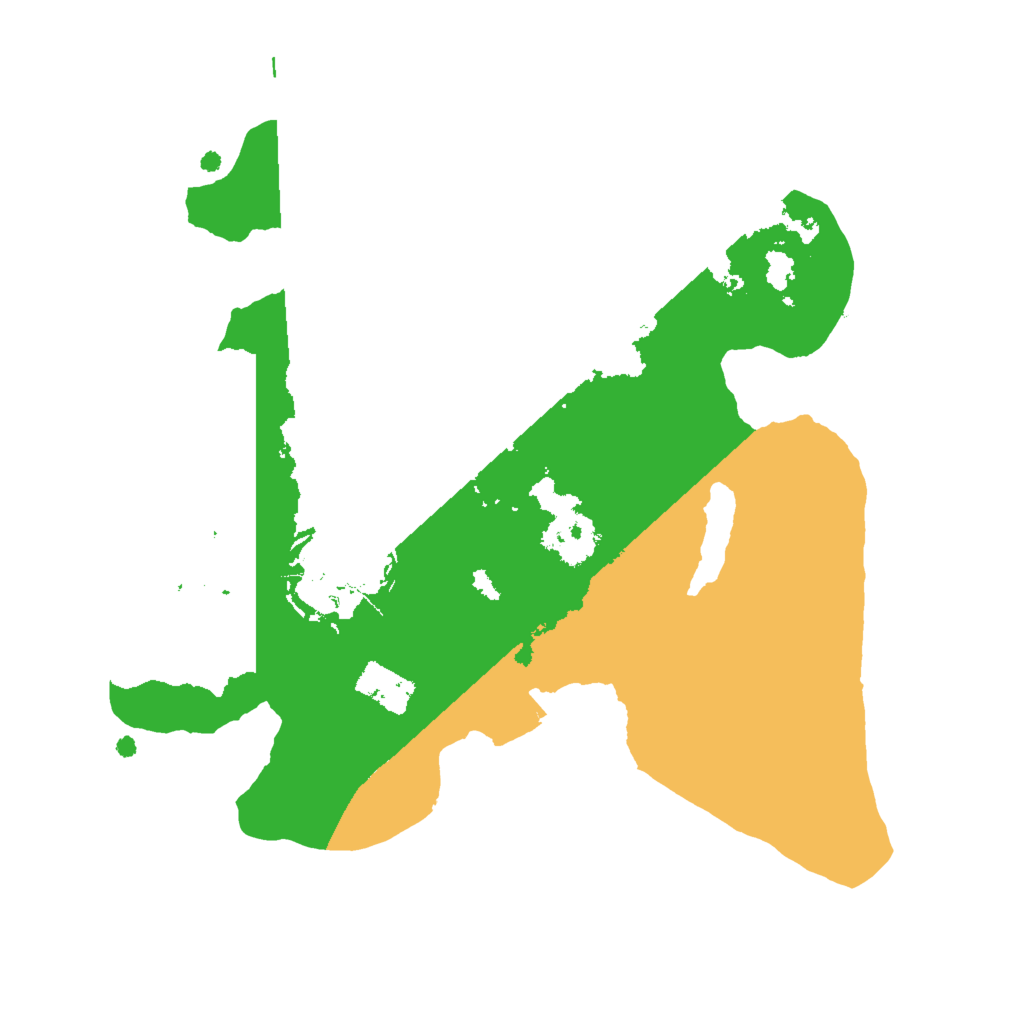 Biome Rust Map: Procedural Map, Size: 2000, Seed: 1372423119
