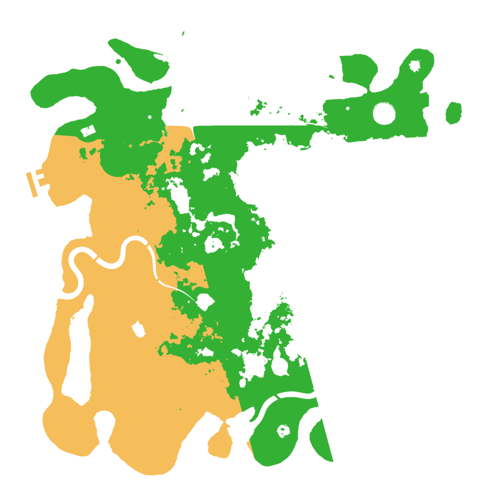Biome Rust Map: Procedural Map, Size: 4000, Seed: 46756