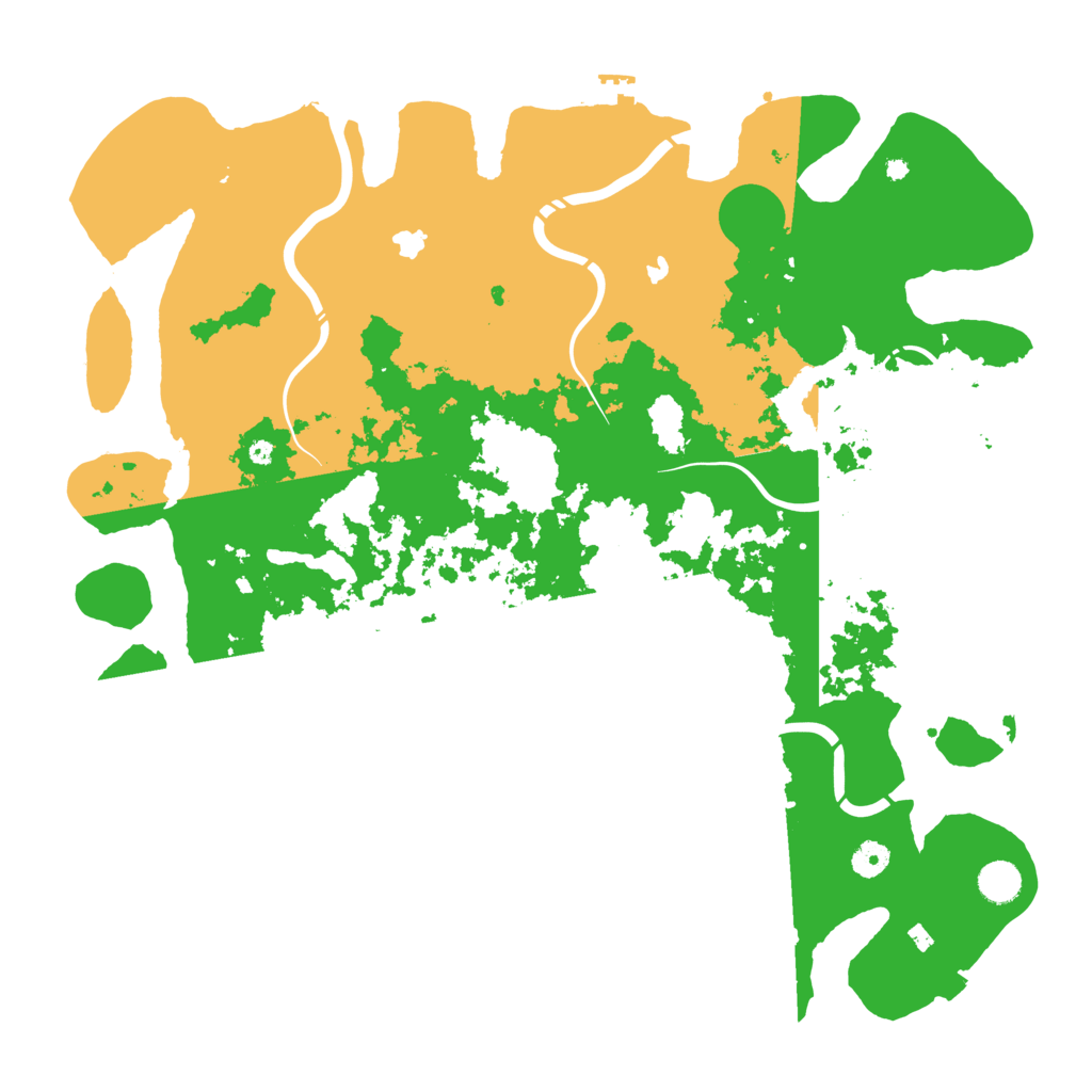 Biome Rust Map: Procedural Map, Size: 4500, Seed: 1388255458