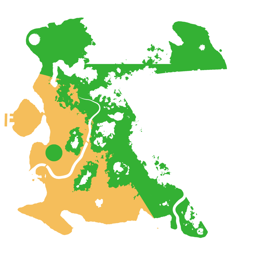 Biome Rust Map: Procedural Map, Size: 4000, Seed: 1065862992