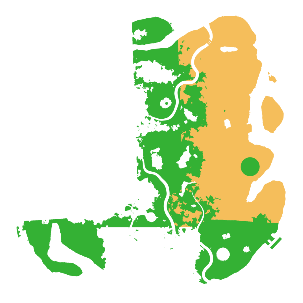 Biome Rust Map: Procedural Map, Size: 4250, Seed: 1030799266