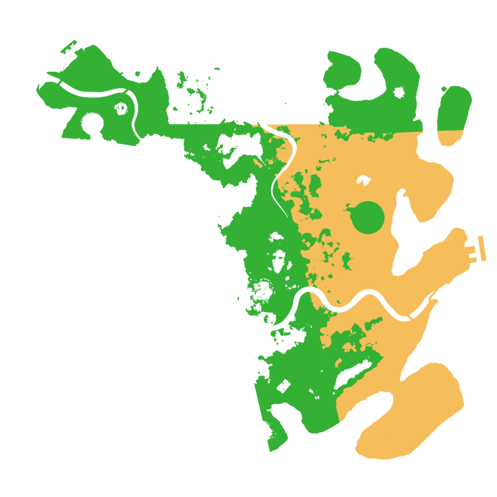 Biome Rust Map: Procedural Map, Size: 4000, Seed: 56653702