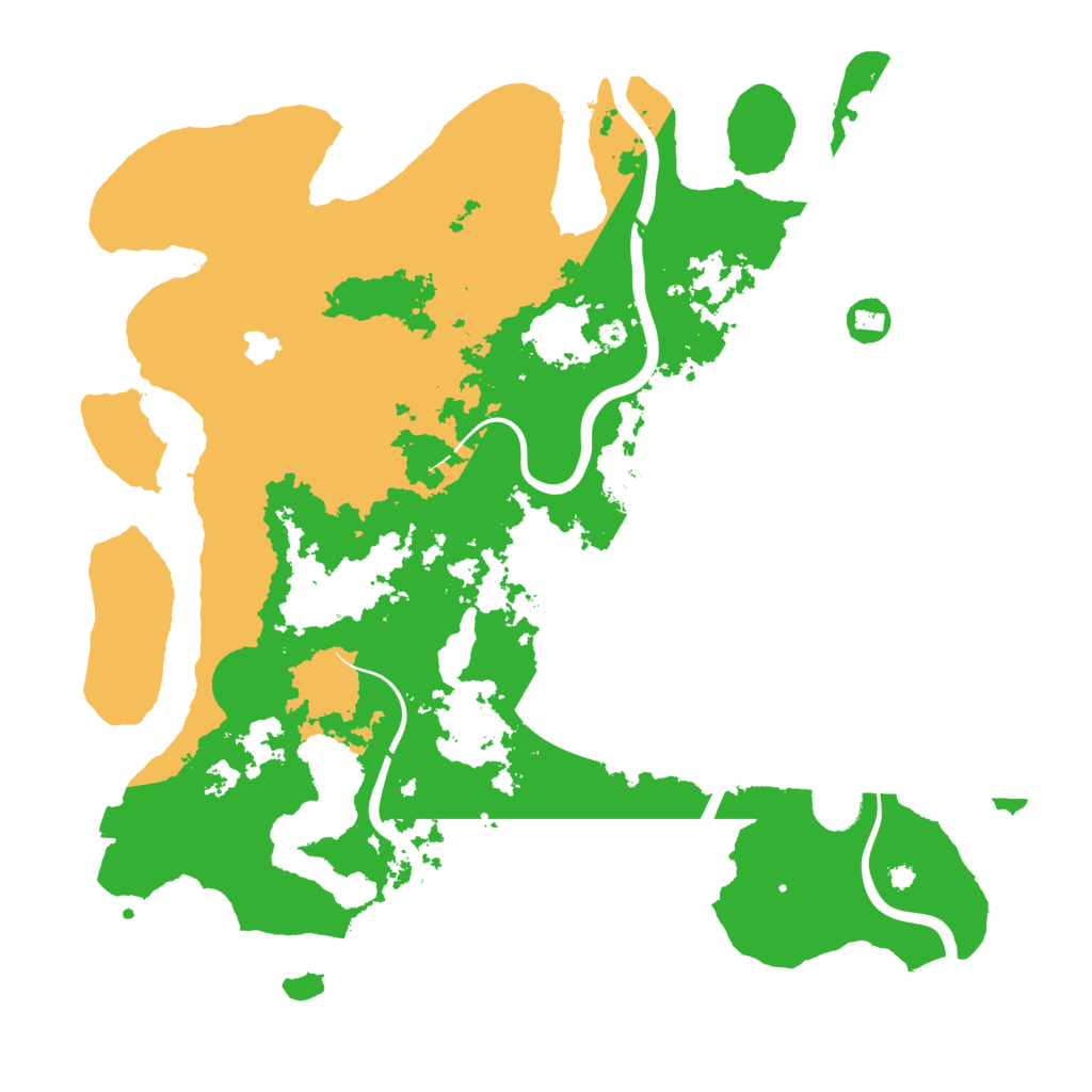 Biome Rust Map: Procedural Map, Size: 4000, Seed: 1585647177