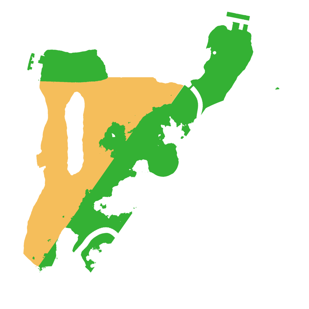 Biome Rust Map: Procedural Map, Size: 2700, Seed: 1758888118