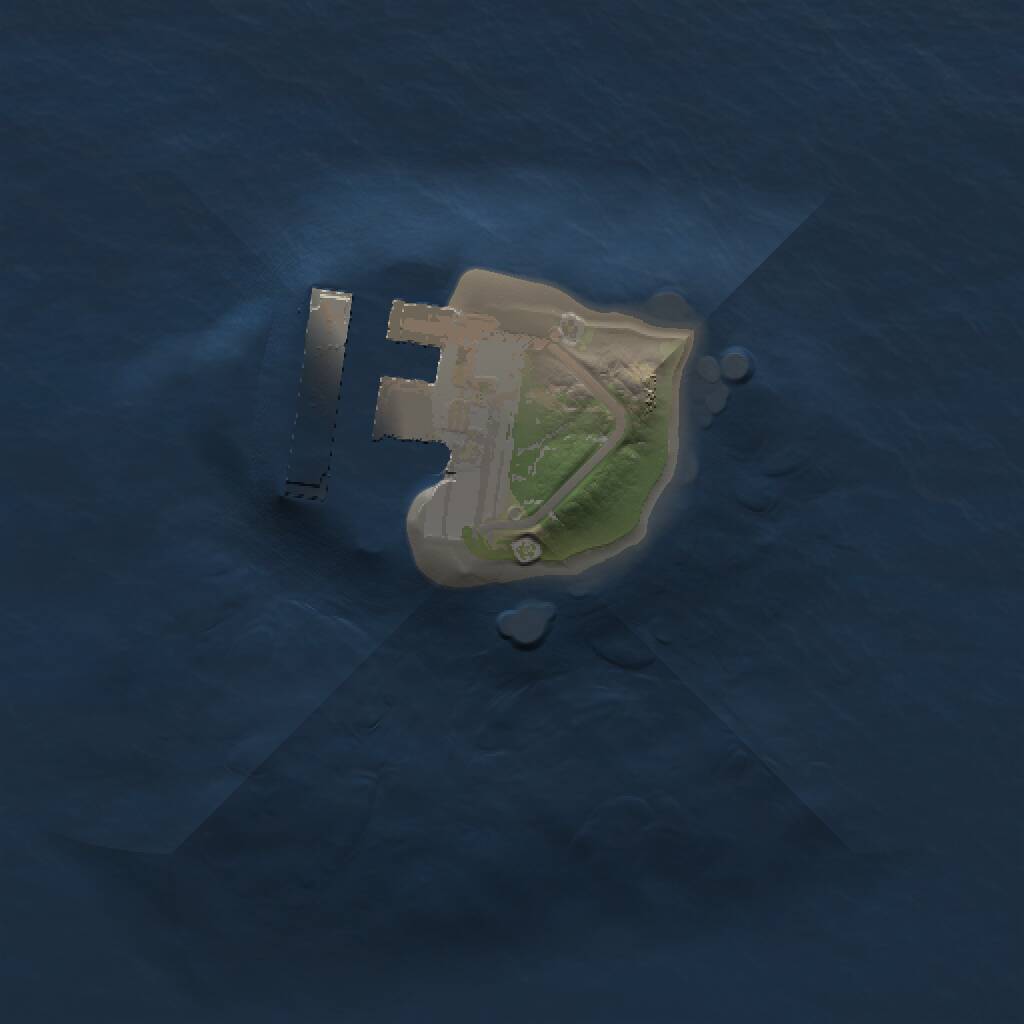 Rust Map: Procedural Map, Size: 1000, Seed: 637637867, 2 Monuments