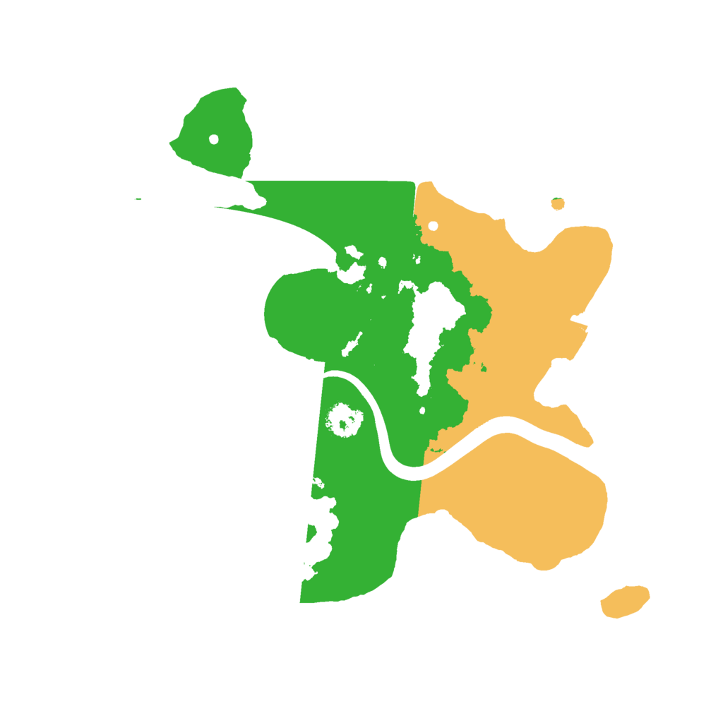Biome Rust Map: Procedural Map, Size: 2200, Seed: 546874634